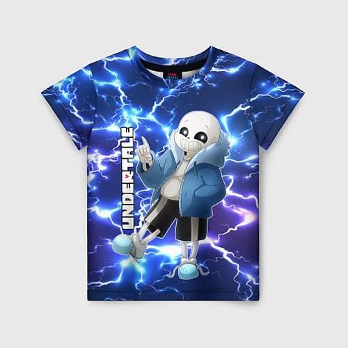 Детская футболка UNDERTALE АНДЕРТЕЙЛ / 3D-принт – фото 1