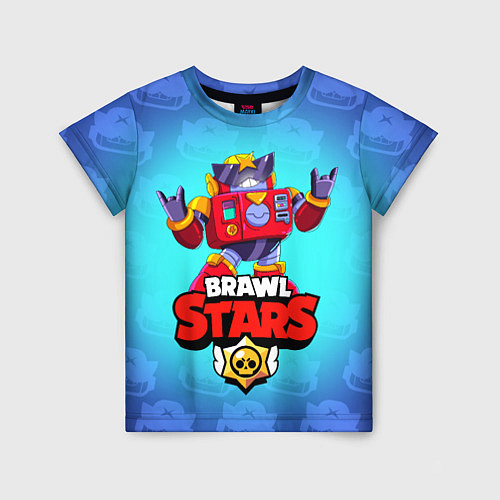 Детская футболка Вольт - Brawl Stars / 3D-принт – фото 1