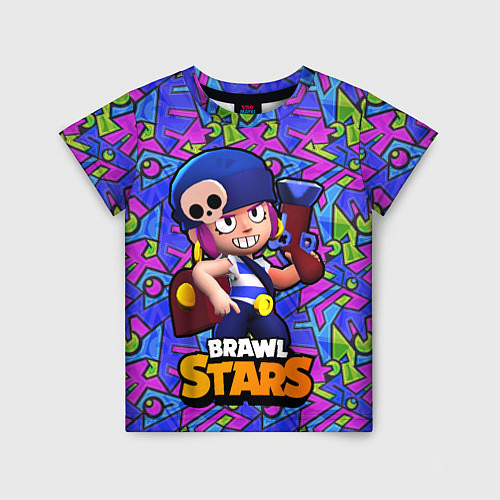 Детская футболка Penny brawl stars Пенни / 3D-принт – фото 1