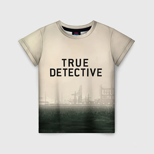 Детская футболка Настоящий детектив / 3D-принт – фото 1