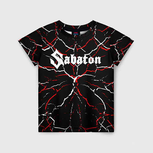 Детская футболка Sabaton / 3D-принт – фото 1