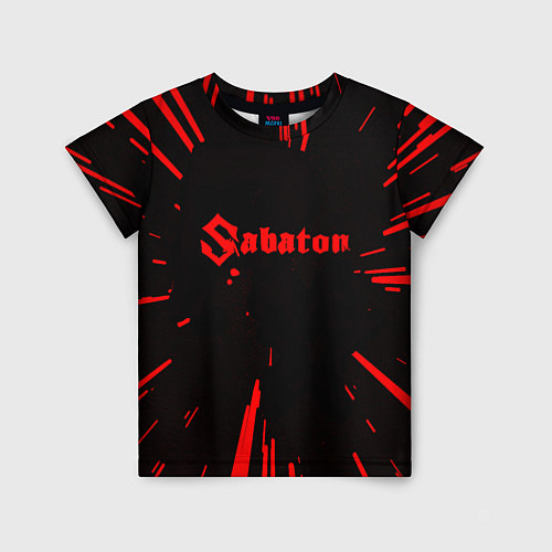 Детская футболка Sabaton / 3D-принт – фото 1