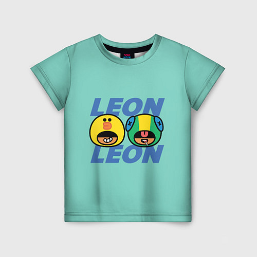 Детская футболка Leon and Sally / 3D-принт – фото 1