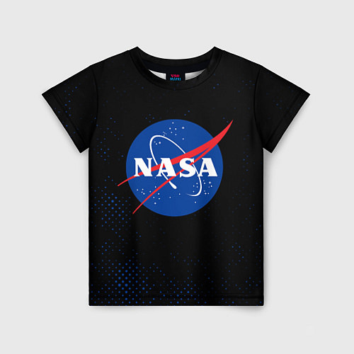 Детская футболка NASA НАСА / 3D-принт – фото 1