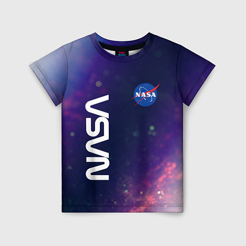 Детская футболка NASA НАСА / 3D-принт – фото 1