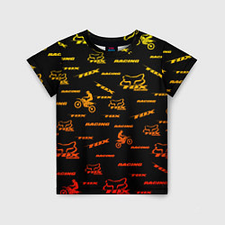 Детская футболка Форма для мотокросса FOX