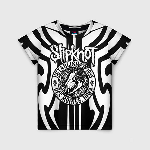 Детская футболка Slipknot / 3D-принт – фото 1