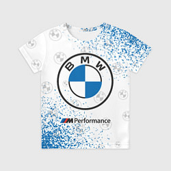 Футболка детская BMW БМВ, цвет: 3D-принт
