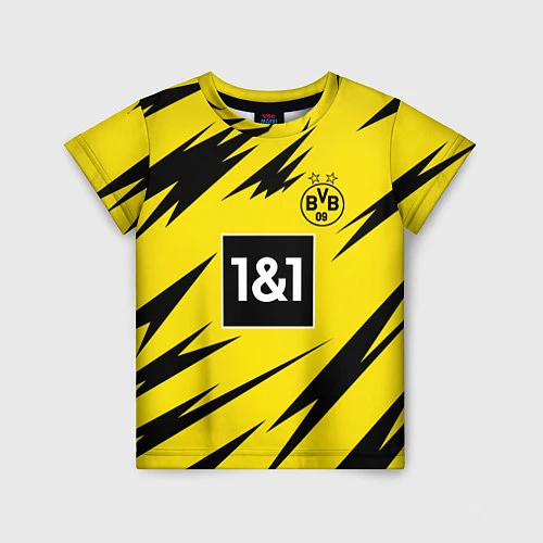 Детская футболка HAALAND Borussia Dortmund / 3D-принт – фото 1
