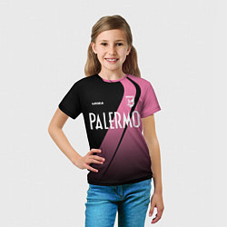 Футболка детская PALERMO FC, цвет: 3D-принт — фото 2