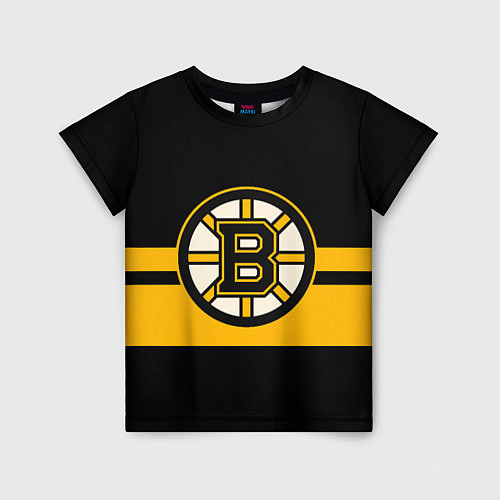 Детская футболка BOSTON BRUINS NHL / 3D-принт – фото 1