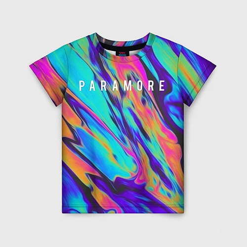 Детская футболка PARAMORE / 3D-принт – фото 1