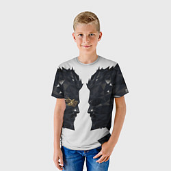 Футболка детская Отражение Адама Дженсена Deus Ex, цвет: 3D-принт — фото 2
