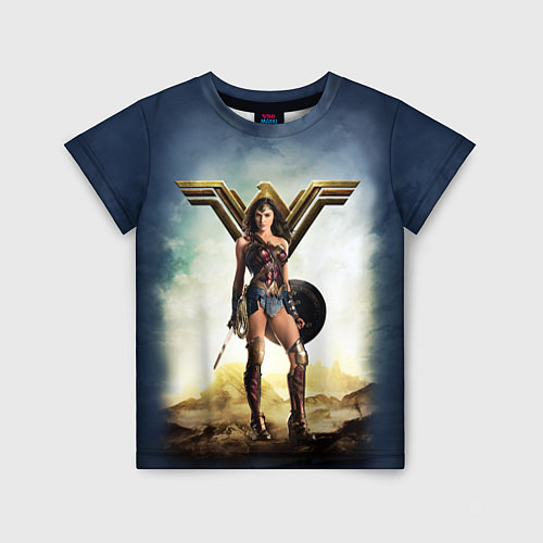 Детская футболка Wonder Woman / 3D-принт – фото 1