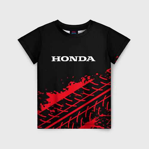 Детская футболка HONDA ХОНДА / 3D-принт – фото 1
