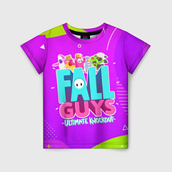 Футболка детская Fall Guys, цвет: 3D-принт