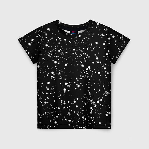 Детская футболка Snow / 3D-принт – фото 1