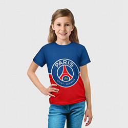 Футболка детская FC PSG, цвет: 3D-принт — фото 2
