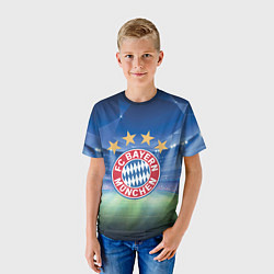 Футболка детская Бавария Мюнхен, цвет: 3D-принт — фото 2