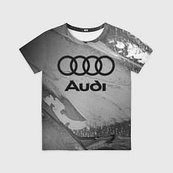 Футболка детская AUDI АУДИ, цвет: 3D-принт
