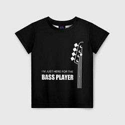 Детская футболка BASS PLAYER GUITAR