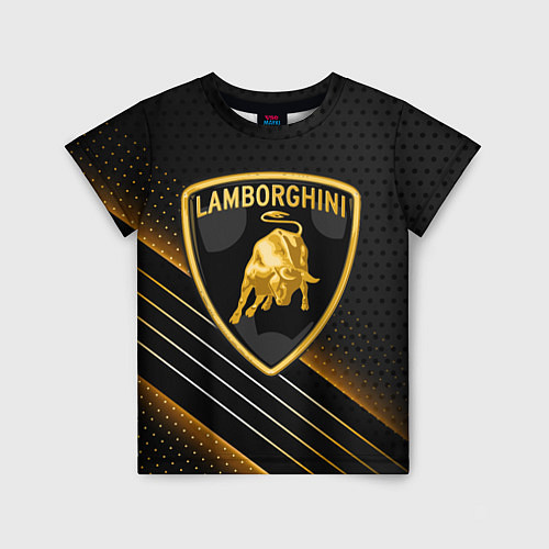 Детская футболка Lamborghini / 3D-принт – фото 1