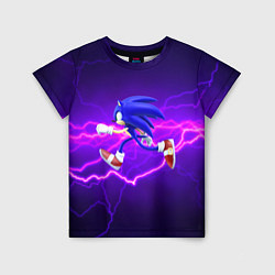 Футболка детская Sonic Storm, цвет: 3D-принт