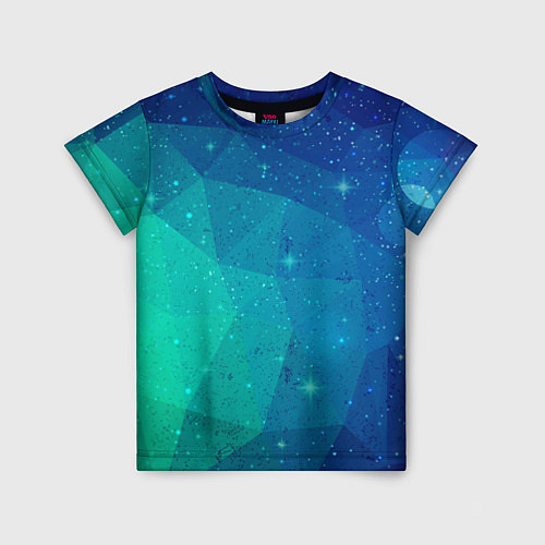 Детская футболка Космос / 3D-принт – фото 1