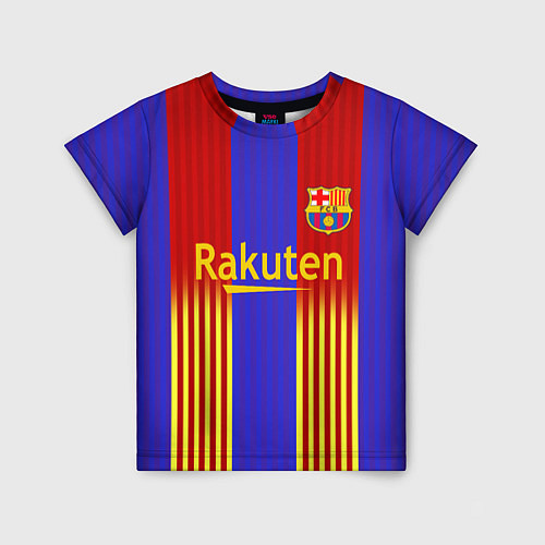 Детская футболка Barcelona 2020-2021 г / 3D-принт – фото 1