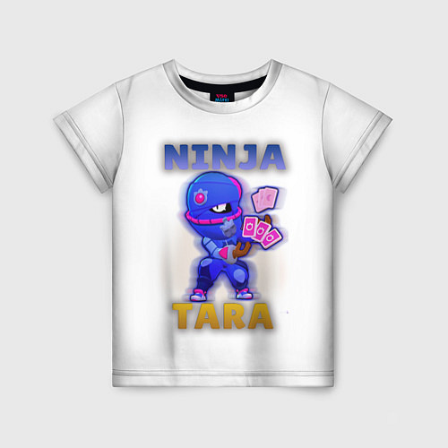 Детская футболка Ниндзя Тара Бравл Старс BS / 3D-принт – фото 1