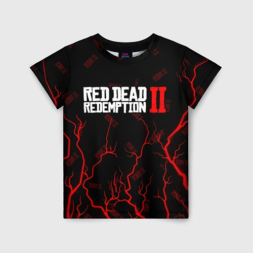 Детская футболка RED DEAD REDEMPTION 2 / 3D-принт – фото 1