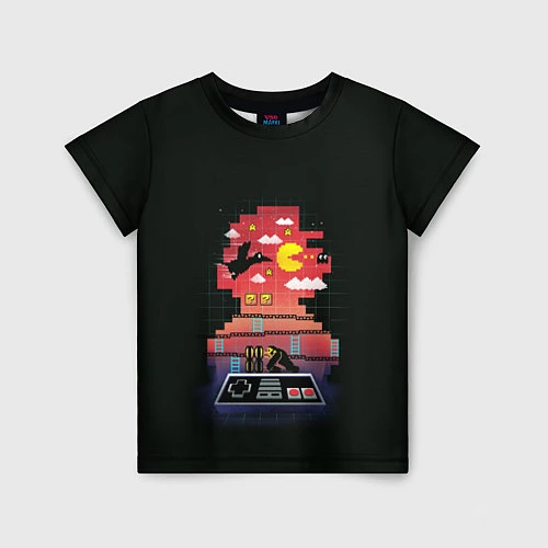 Детская футболка Mario / 3D-принт – фото 1
