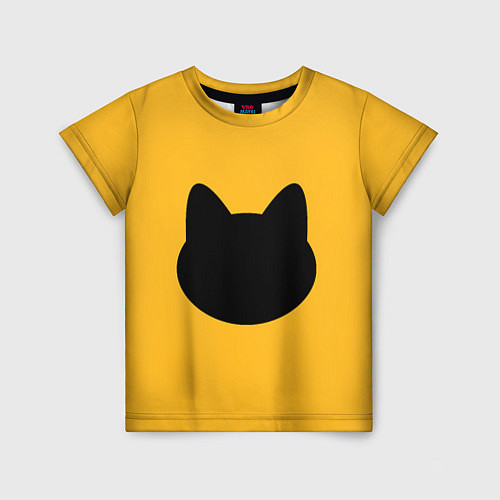Детская футболка Мордочка коти / 3D-принт – фото 1