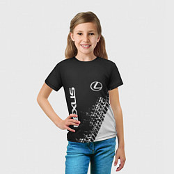 Футболка детская LEXUS ЛЕКСУС, цвет: 3D-принт — фото 2