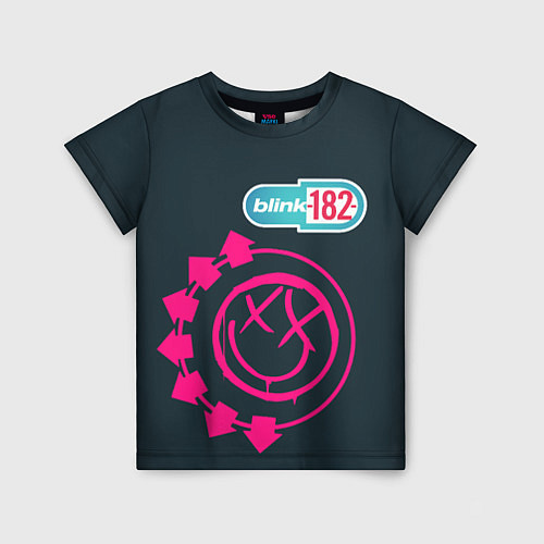 Детская футболка Blink 182 / 3D-принт – фото 1