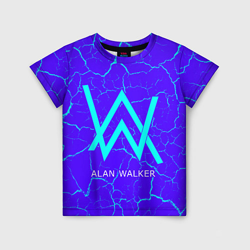 Детская футболка ALAN WALKER АЛАН УОКЕР / 3D-принт – фото 1