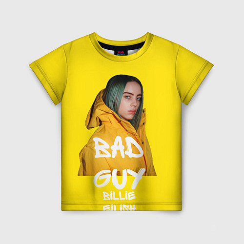 Детская футболка Billie Eilish Билли Айлиш / 3D-принт – фото 1