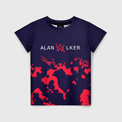 Футболка детская ALAN WALKER АЛАН УОКЕР, цвет: 3D-принт