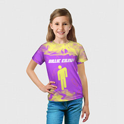 Футболка детская BILLIE EILISH БИЛЛИ АЙЛИШ, цвет: 3D-принт — фото 2
