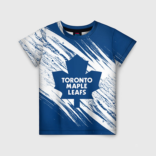 Детская футболка Toronto Maple Leafs, / 3D-принт – фото 1