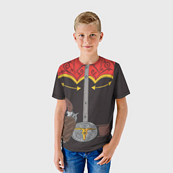 Футболка детская Ковбой, цвет: 3D-принт — фото 2