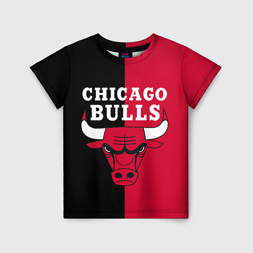 Детская футболка Чикаго Буллз / 3D-принт – фото 1