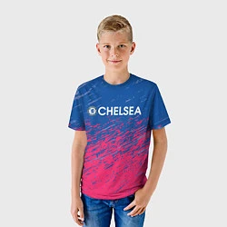 Футболка детская Chelsea Челси, цвет: 3D-принт — фото 2