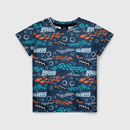 Детская футболка Finding Nemo паттерн / 3D-принт – фото 1