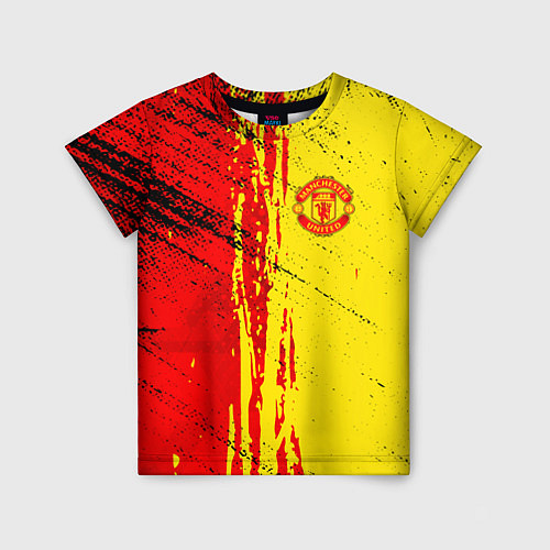 Детская футболка Manchester United Дьяволы / 3D-принт – фото 1
