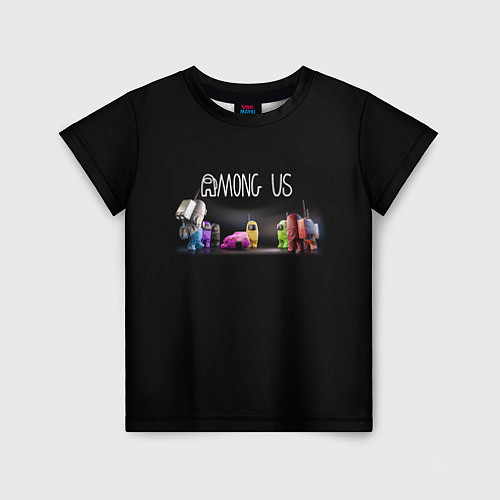 Детская футболка AMONG US / 3D-принт – фото 1