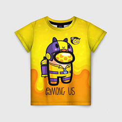Детская футболка Among Us пчела