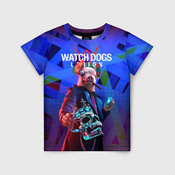 Футболка детская Watch Dogs: Legion, цвет: 3D-принт