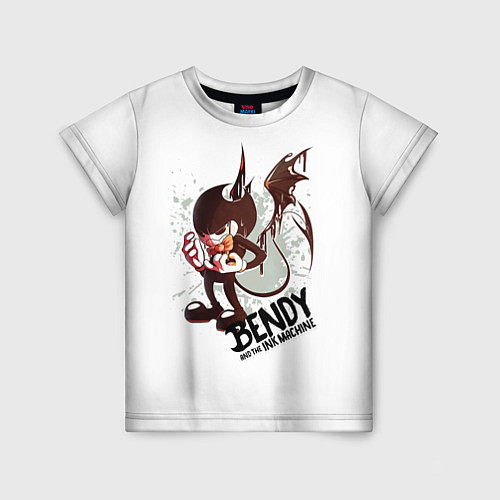 Детская футболка Bendy And The Ink Machine / 3D-принт – фото 1