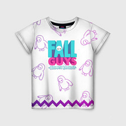 Футболка детская Fall Guys, цвет: 3D-принт